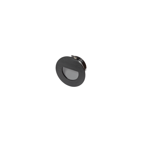 Round Half Moon Black 3000K