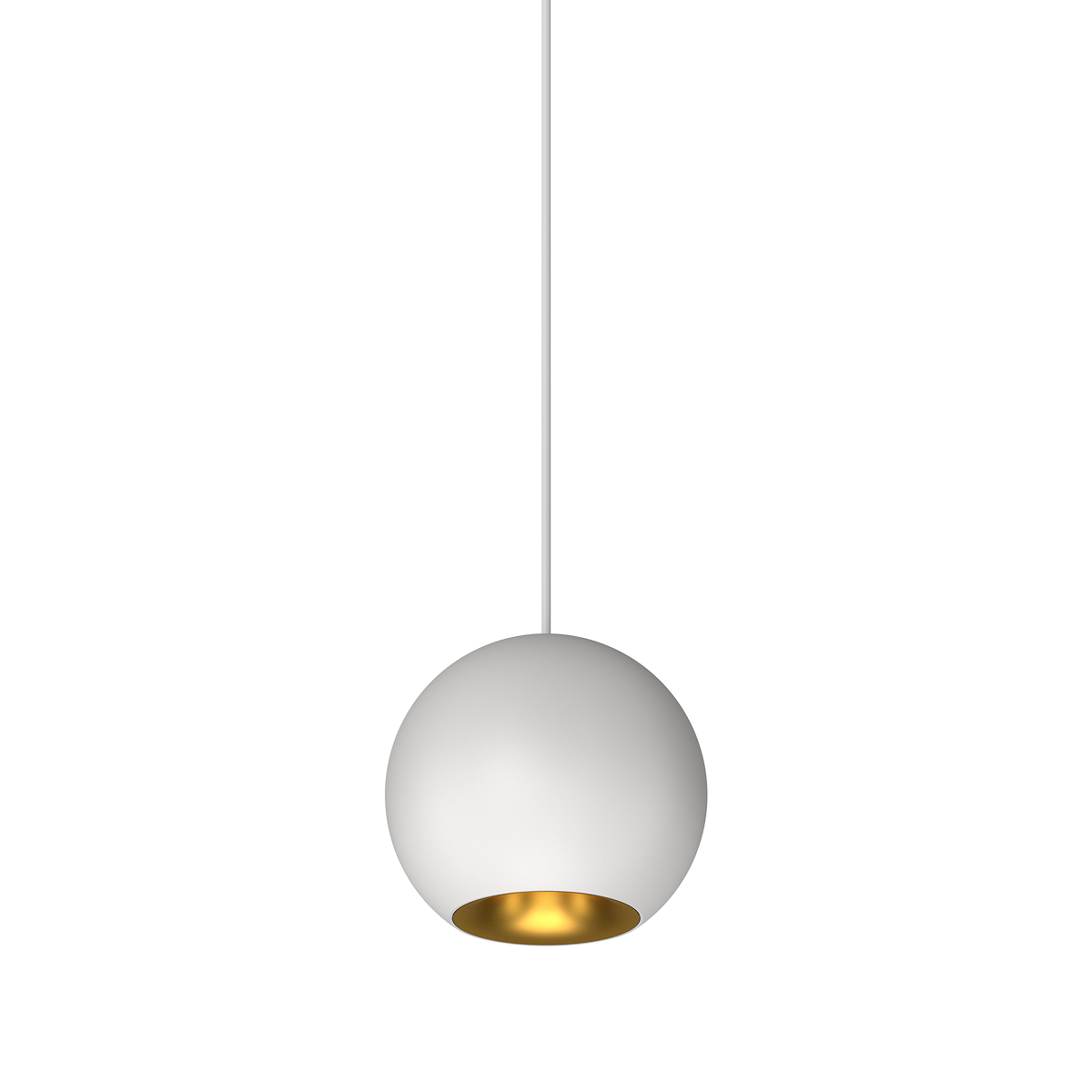 Cevon M60 Type 26 Dark Art Pendant Spot White, Gold 3000K