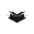 Recessed Deep L Profile Connector Right (Horizontal) Black
