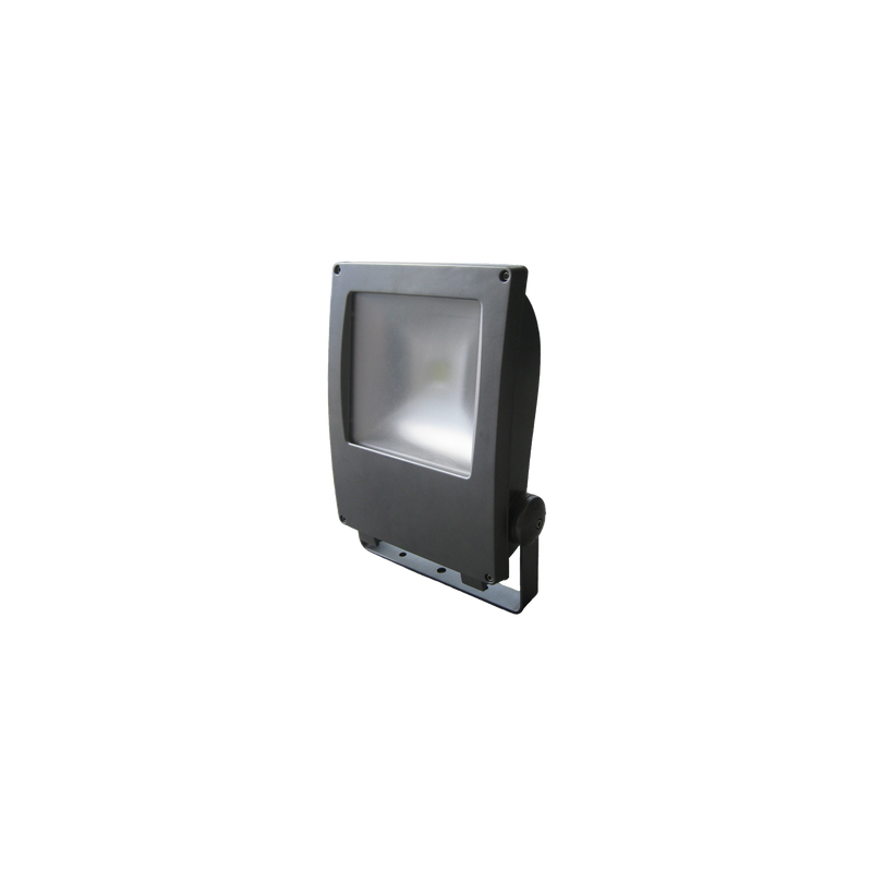50W LED Exterior Flood Silver 3000K