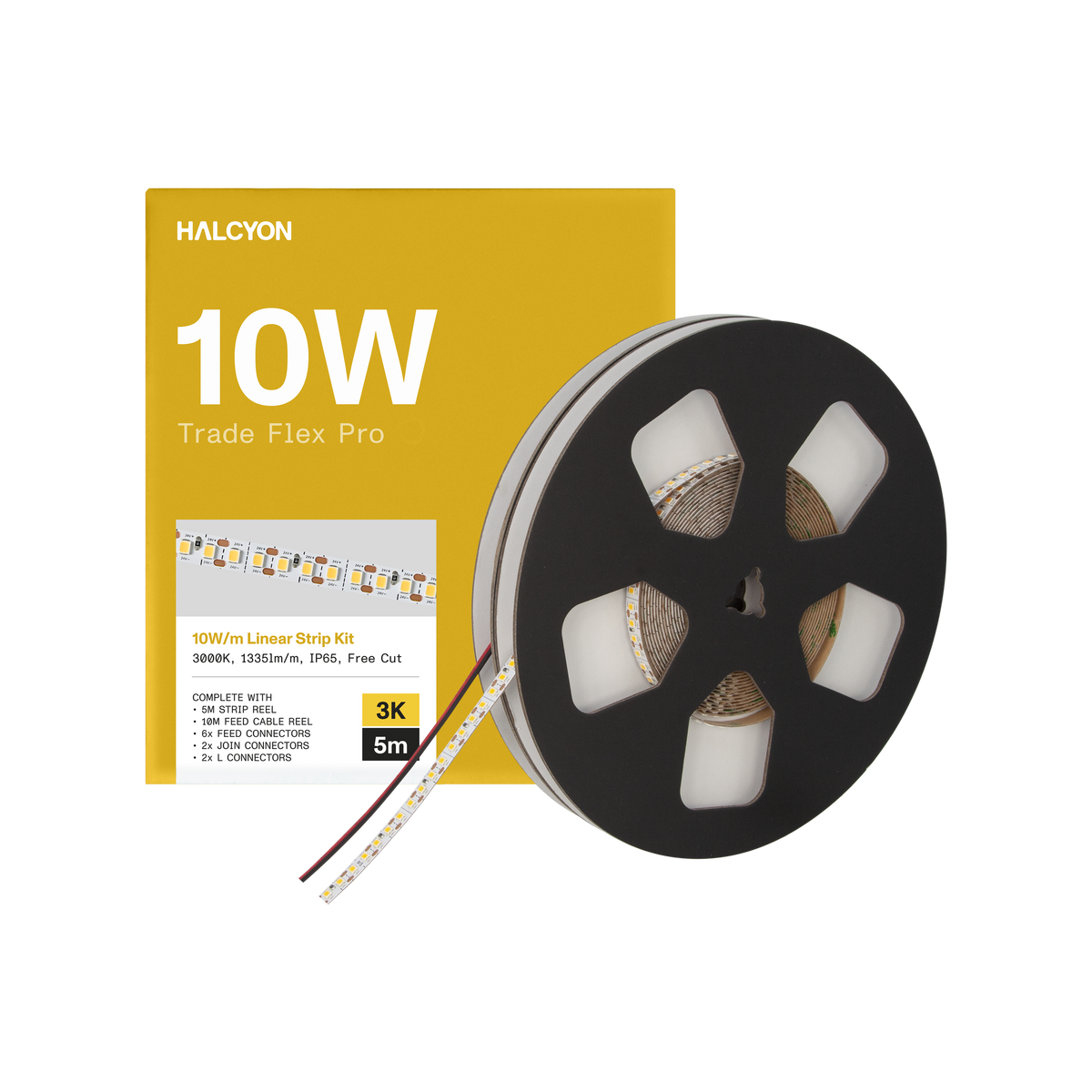 10W/m 3000K Trade Flex Pro Tape - 5m Trade Kit