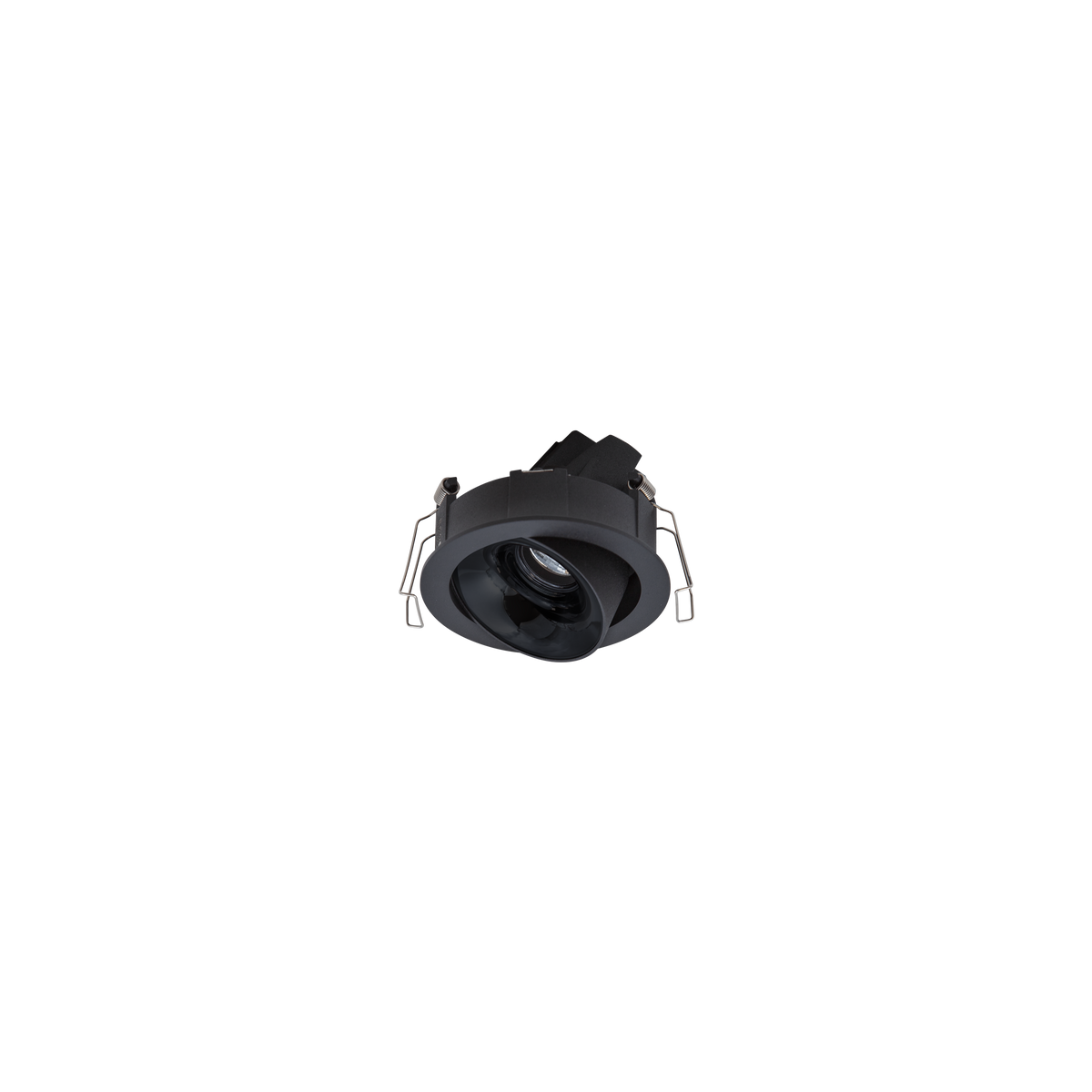 Cevon Dark Art Tilt/Rotate Small Downlight Black, High Gloss Black 3K