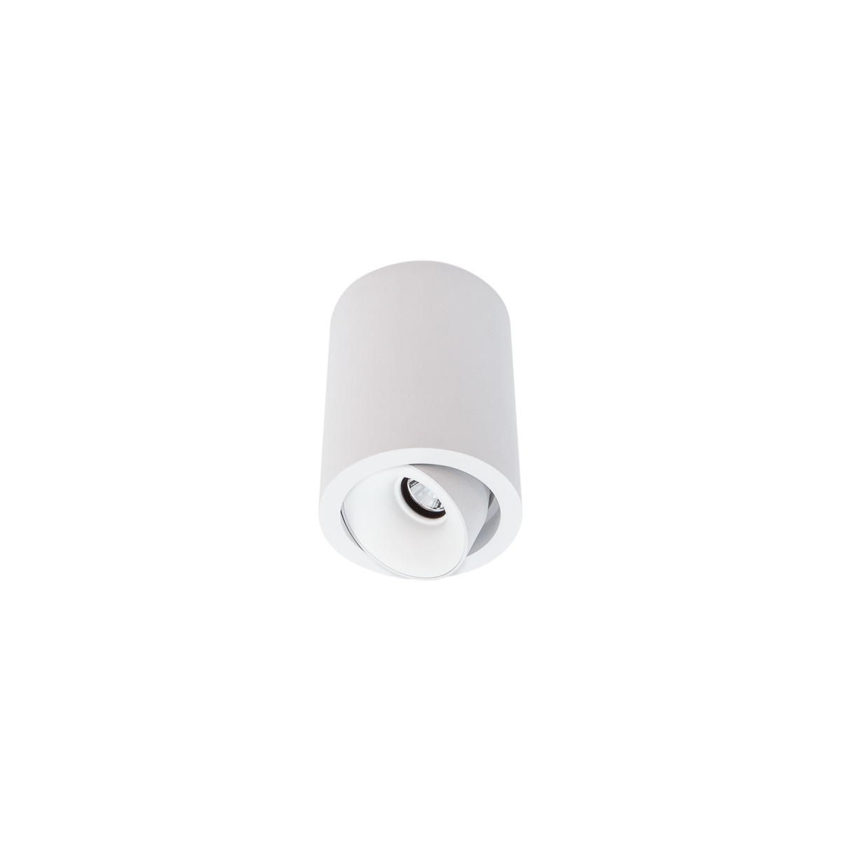 Cevon Med Tilt/Rotate Surface Mt Downlight White 3000K