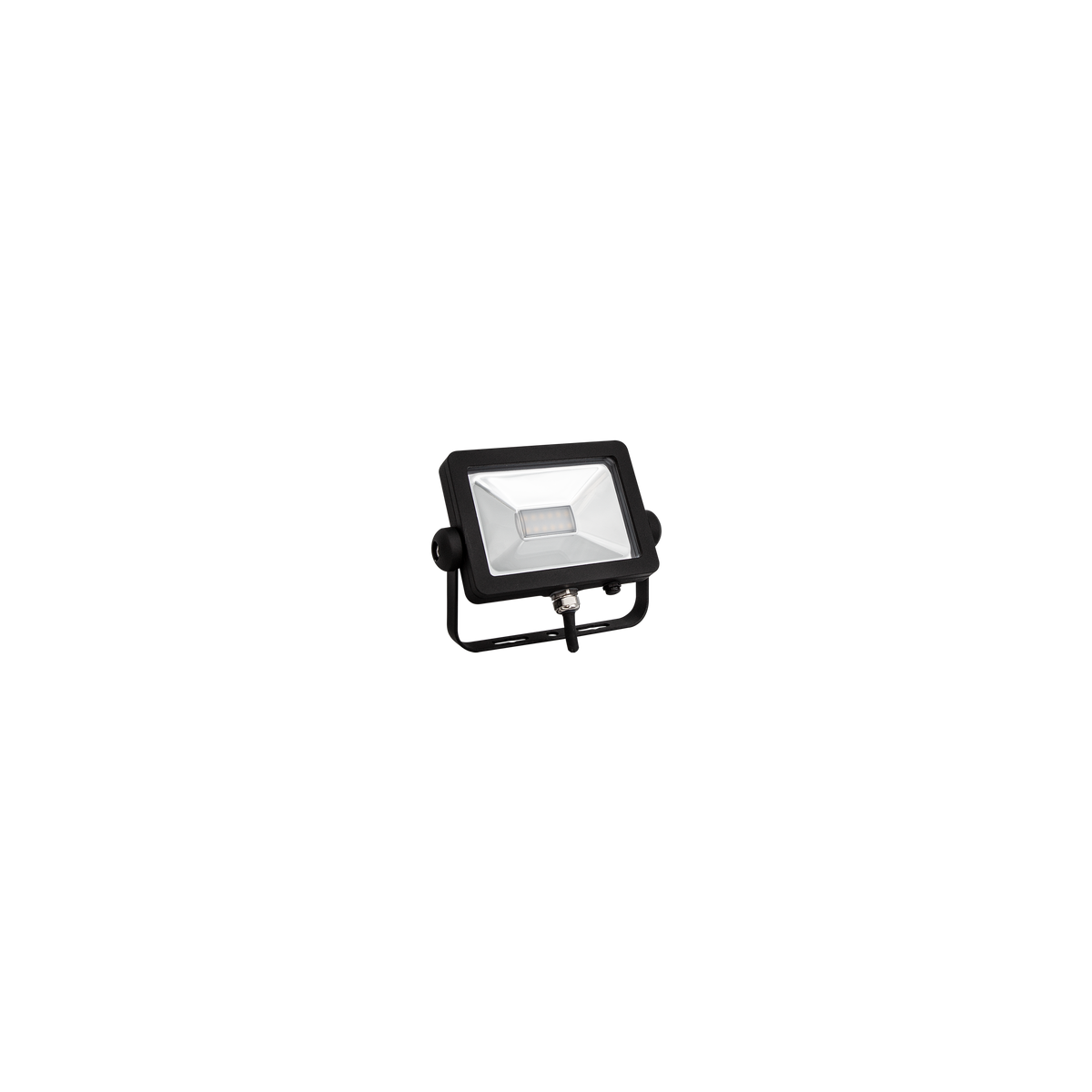 10W Exterior Flood Black 4000K