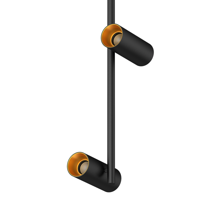 Cevon M60 Type 30 Adjustable Spot Black, Gold 2700K