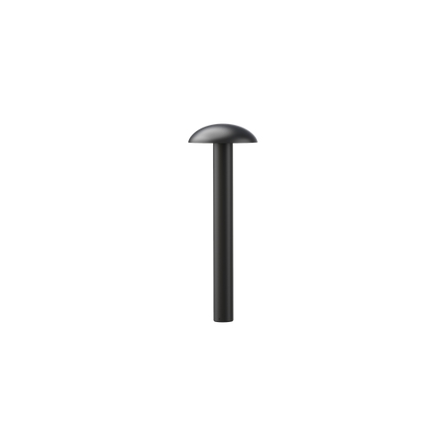Porcini Bollard 600mm Non-dimmable Black 3000K 240V