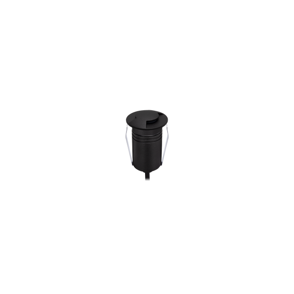 Exterior Recessed 2-Way Black 3000K