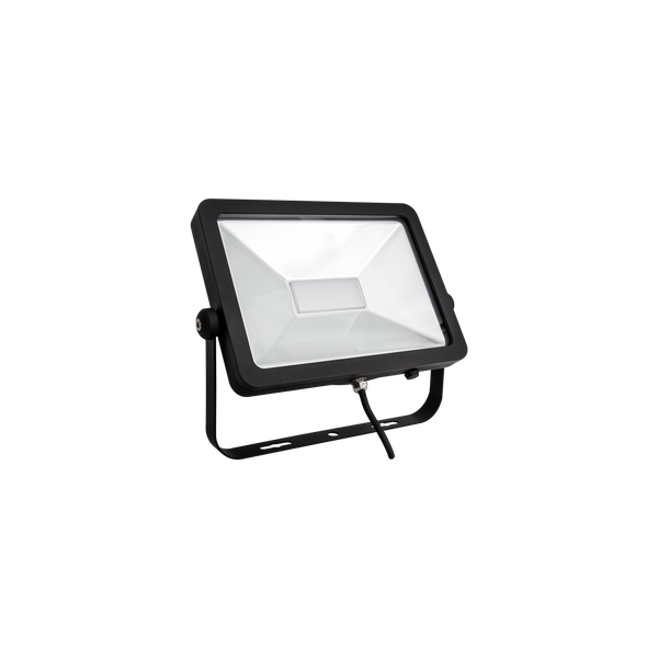 50W Exterior Flood Black 4000K