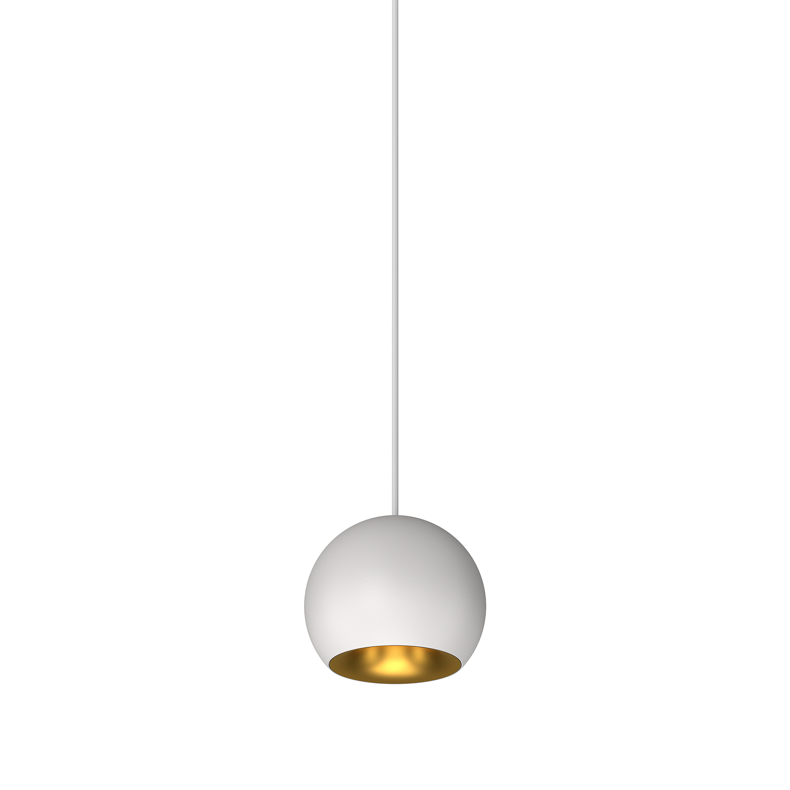 Cevon M60 Type 25 Dark Art Pendant Spot White, Gold 2700K