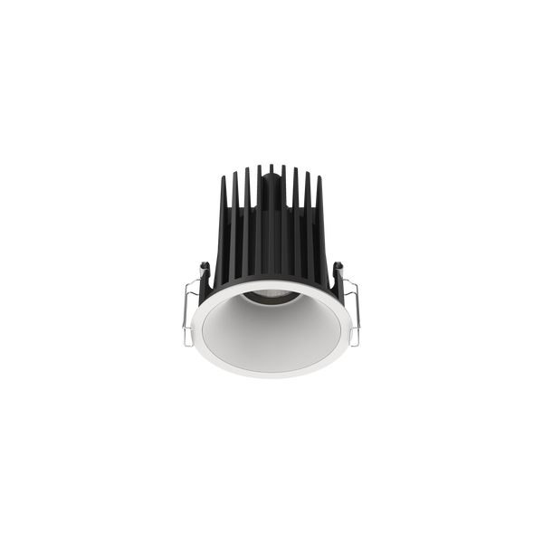 Cevon Large Darklight Slim Trim Downlight Kit White 3000K