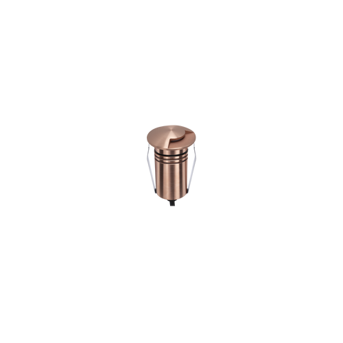 Exterior Recessed 1-Way Copper 3000K