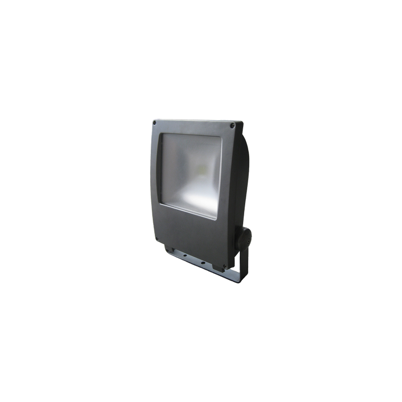 10W LED Exterior Flood Silver 4000K