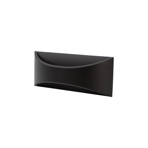 Medium Satellite Exterior Wall Light Black 3000K