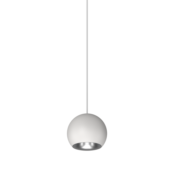Cevon M60 Type 25 Dark Art Pendant Spot White, Silver 3000K