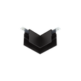 Surface Mount Deep L Profile Connector Left (Horizontal) Black