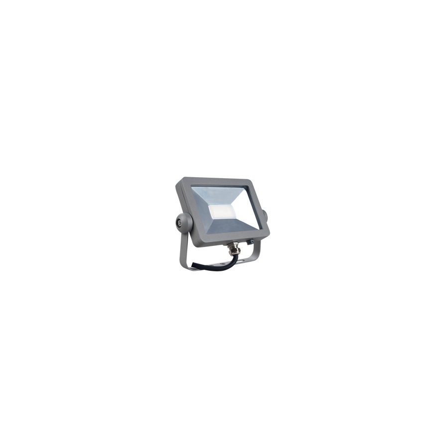 10W Exterior Flood Charcoal 3000K