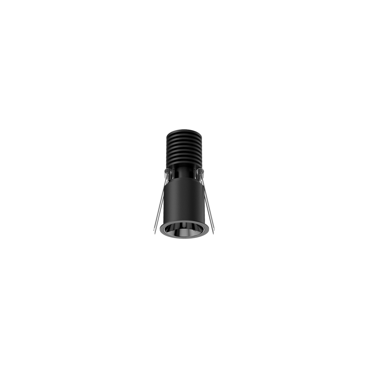 Cevon Mini Darklight Slim Trim Downlight Black, High Gloss Black 3K