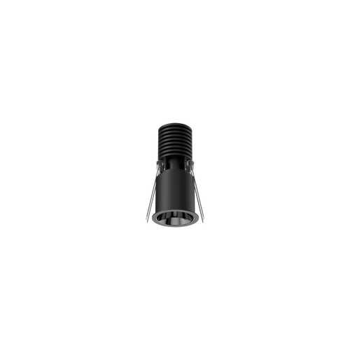 Cevon Mini Darklight Slim Trim Downlight Black, High Gloss Black 3K
