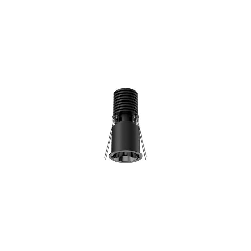 Cevon Mini Darklight Slim Trim Downlight Black, High Gloss Black 3K