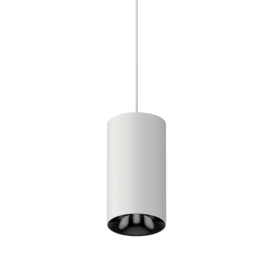 Cevon M80 Type 23 Dark Art Pendant Spot White, High Gloss Black 4000K