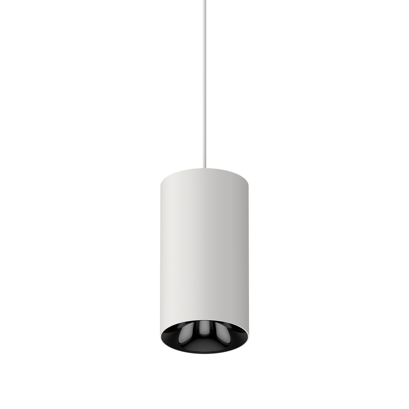 Cevon M80 Type 23 Dark Art Pendant Spot White, High Gloss Black 4000K