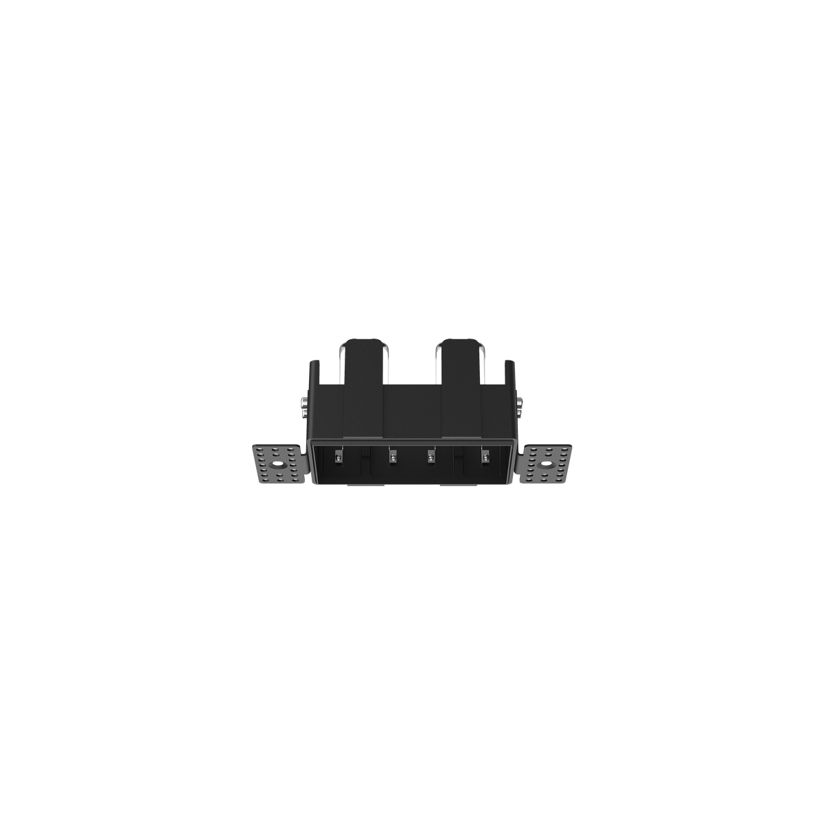 Cevon Type Trimless Rectangular Double Frame for M41 Black
