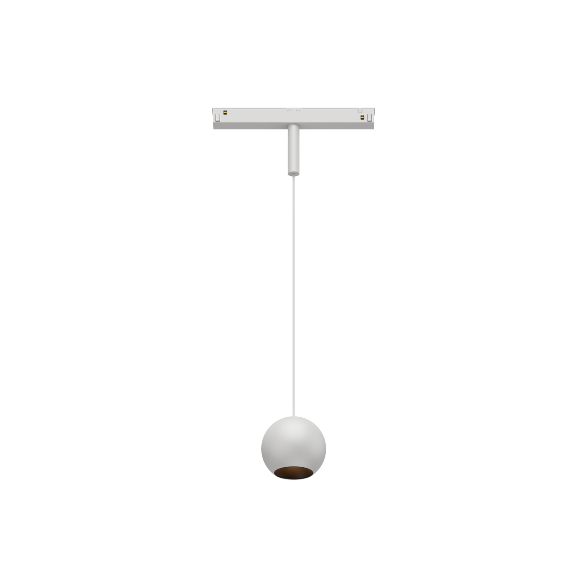Cevon T8 48V Track Pendant Sphere White, Black