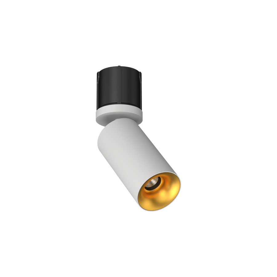 Cevon M60 Type 19 Dark Art Adjustable Spot White, Gold 3000K