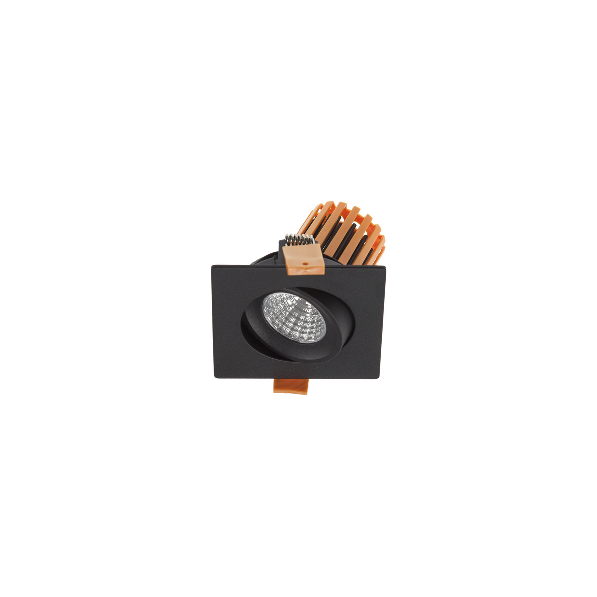 Smart Tilt Classic Square Downlight Kit Black 3000K