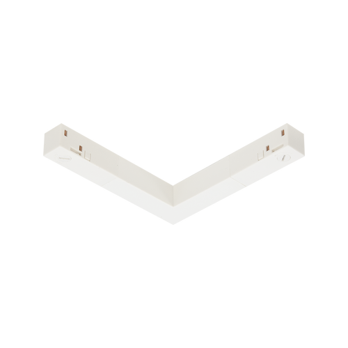 48V Fixed "L" Connector White