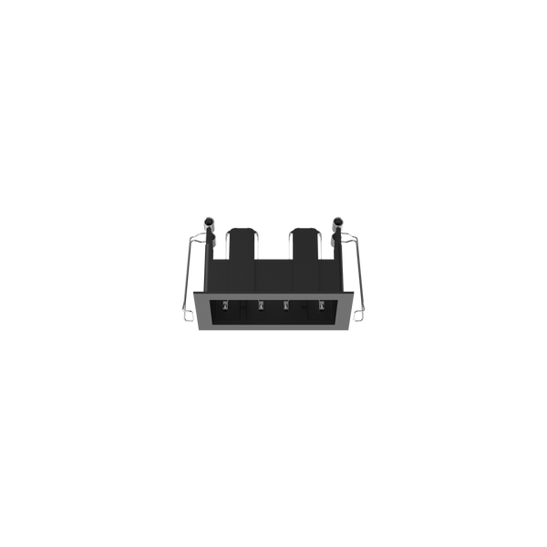 Cevon Type Recessed Rectangular Double Frame for M41 Black