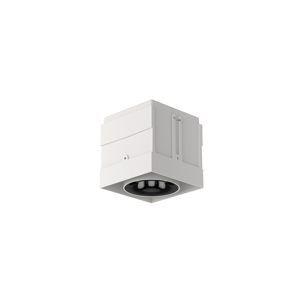Cevon M81 Type 1 Dark Art Square Adj White, High Gloss Black 3000K