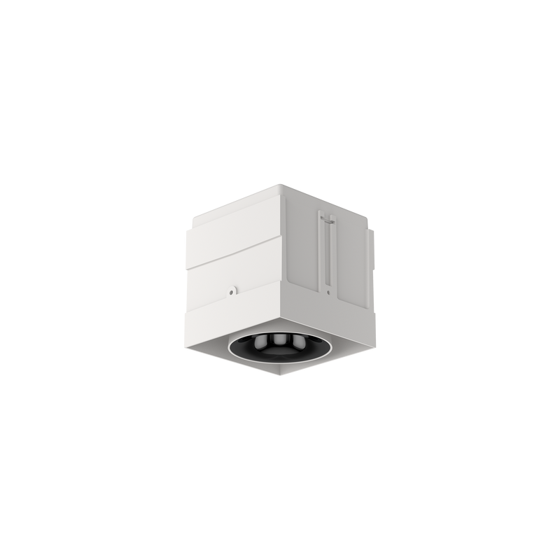 Cevon M81 Type 1 Dark Art Square Adj White, High Gloss Black 3000K