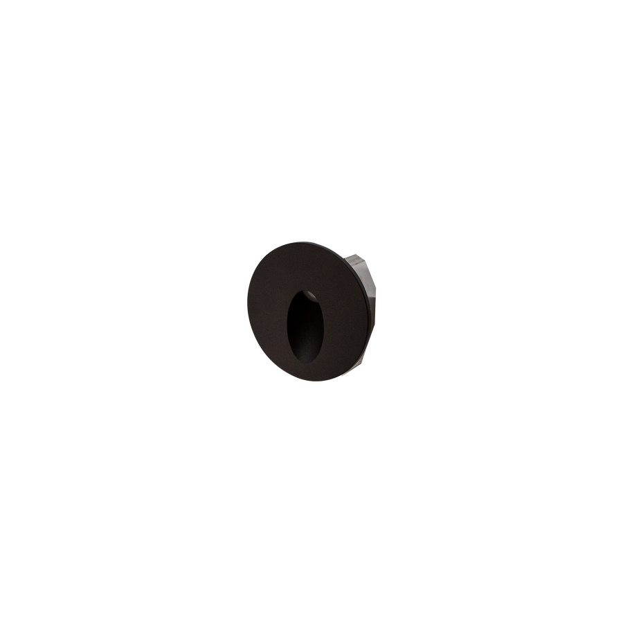 Side Eye Round Wall/Stair Black 3000K