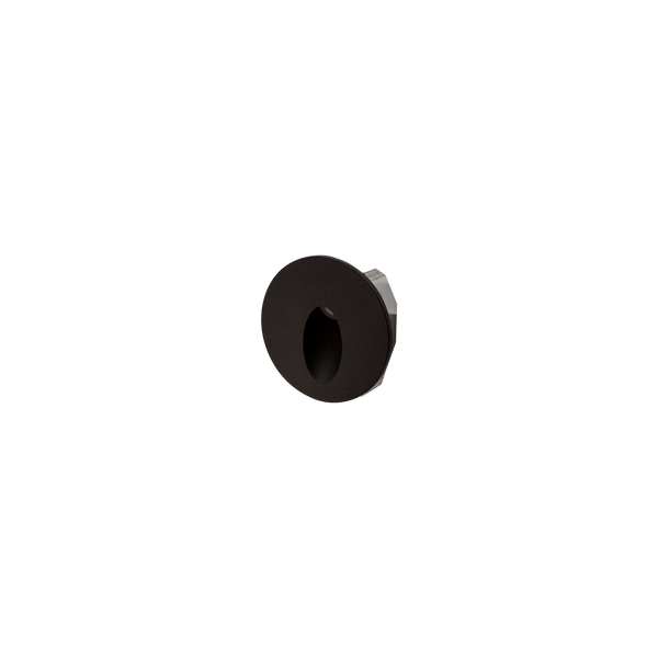 Side Eye Round Wall/Stair Black 3000K
