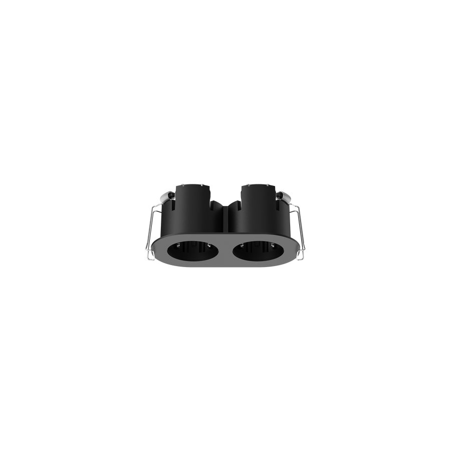 Cevon Type Recessed Oval Double Frame for M40 Black